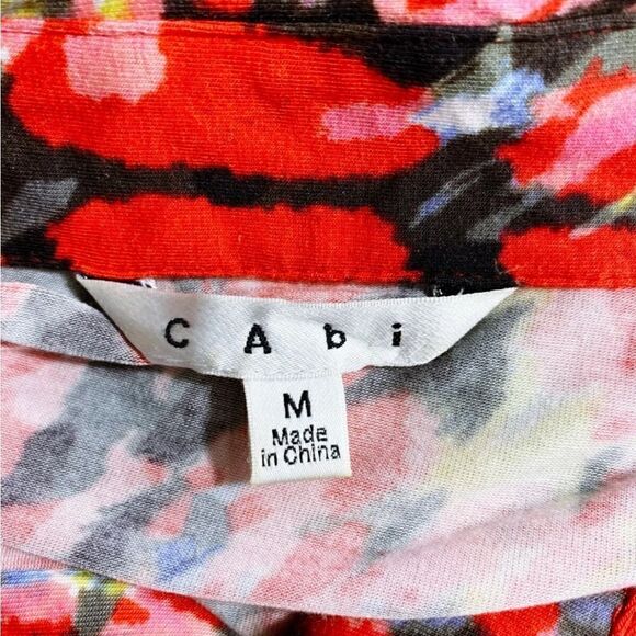 CAbi Watercolor Multicolor Print Jersey Shirt
Dress - Picture 11 of 13